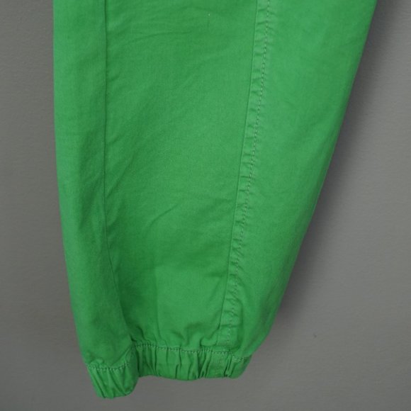 SANCTUARY Rebel Cargo Mid Rise Cropped Cotton Pants in Green Goddess size 24 NWT - Picture 8 of 16